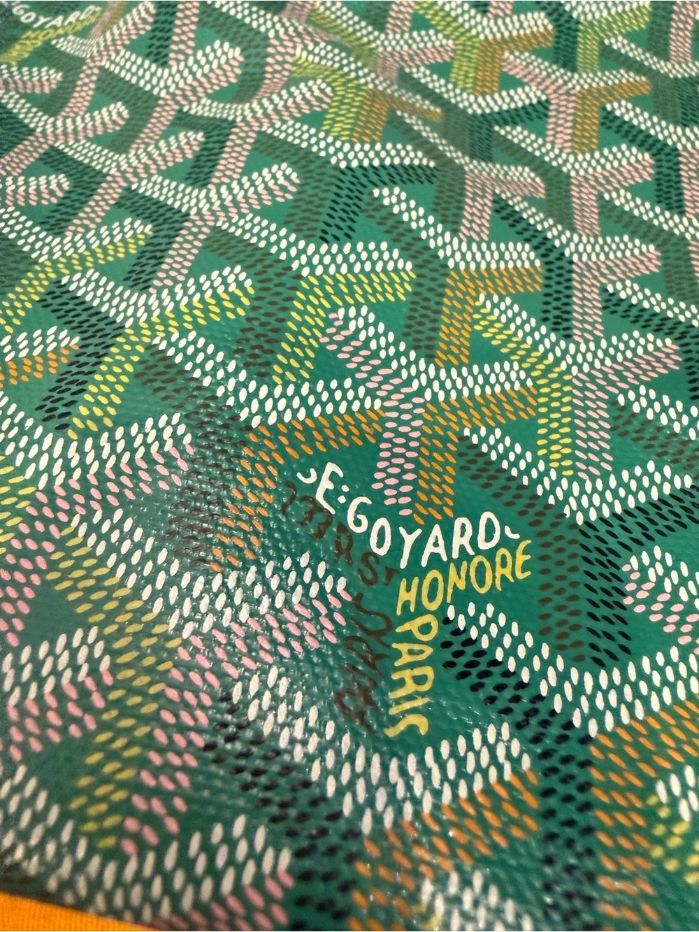 NWT Goyard 2026 limited edition multicolor Hobo Boheme meadow green